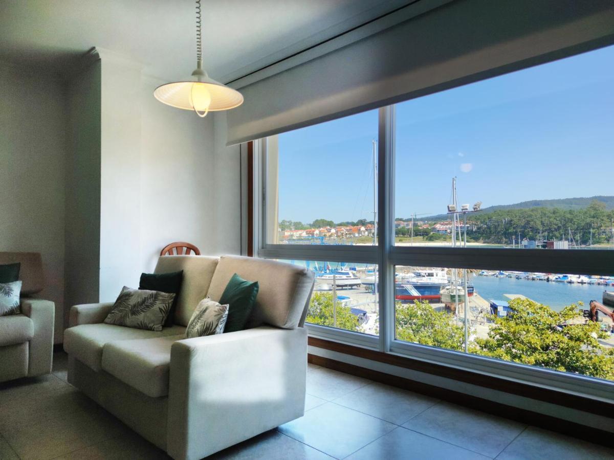 Desconectaengalicia El Pescador, Vistas Al Puerto, 200M Playa Apartment Portonovo Bagian luar foto