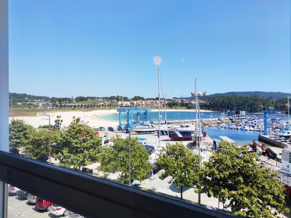 Desconectaengalicia El Pescador, Vistas Al Puerto, 200M Playa Apartment Portonovo Bagian luar foto