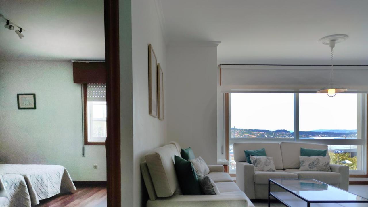 Desconectaengalicia El Pescador, Vistas Al Puerto, 200M Playa Apartment Portonovo Bagian luar foto