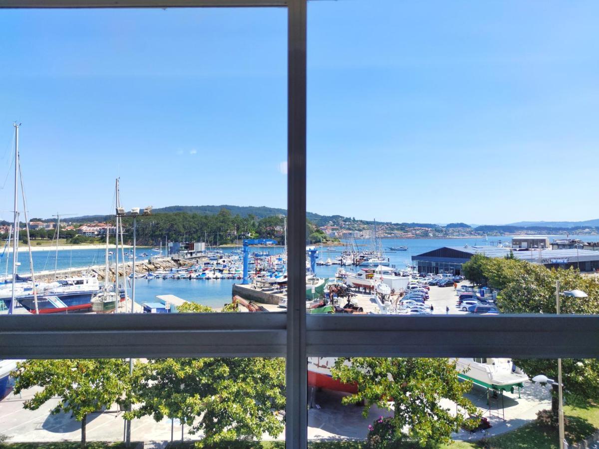 Desconectaengalicia El Pescador, Vistas Al Puerto, 200M Playa Apartment Portonovo Bagian luar foto