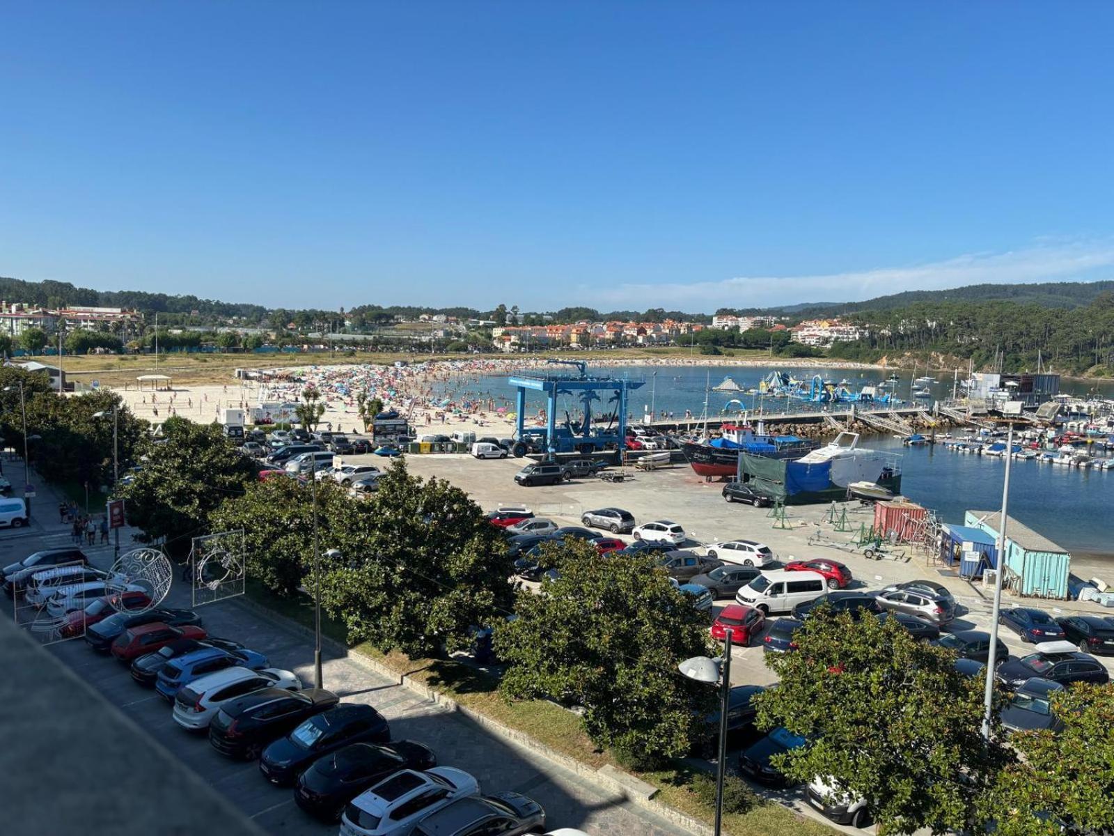 Desconectaengalicia El Pescador, Vistas Al Puerto, 200M Playa Apartment Portonovo Bagian luar foto